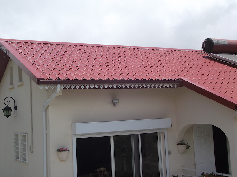 Toiture CGR, nos chantiers photos; rénovation toiture à la Réunion